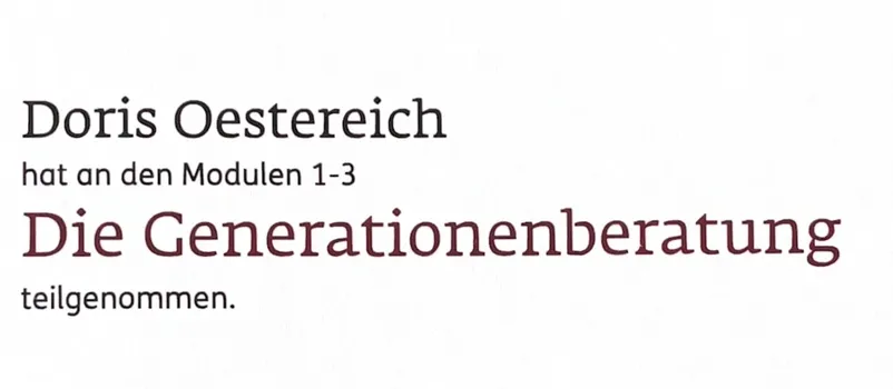 Generationenberatung
