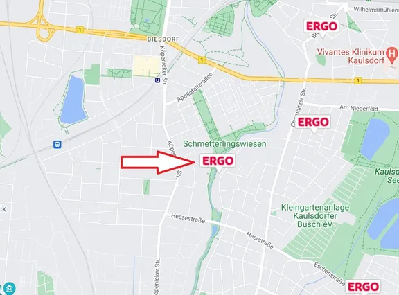 ERGO Versicherung Kai Kromat Honsfelder Str. 1 12621 Berlin