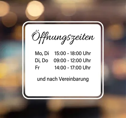 Bürozeiten
