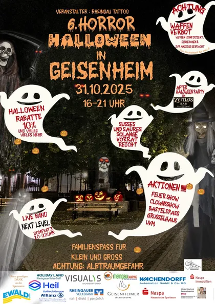 Versicherungspartner vom Horror Halloween in Geisenheim