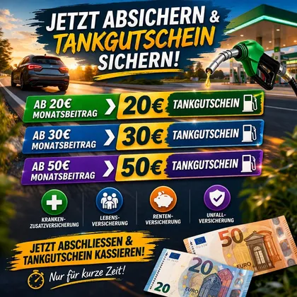 Tankgutschein Aktion 