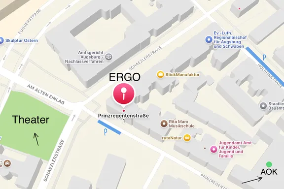 ERGO Versicherung Enis Kasumi Prinzregentenstraße 1 86150 Augsburg