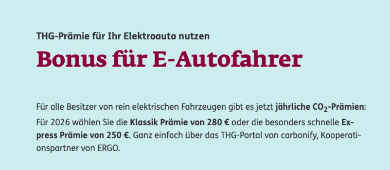 THG-Prämie