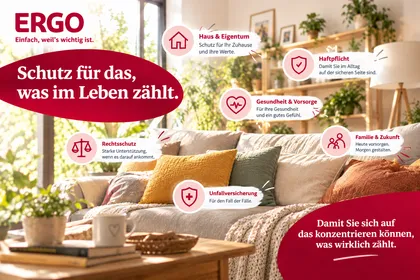 Schutz für das, was im Leben zählt.