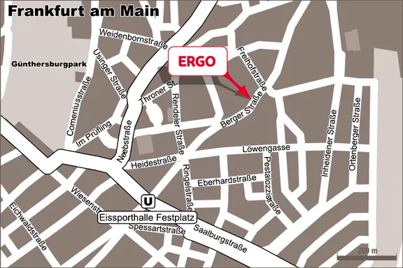 ERGO Versicherung Harald Raab ERGO Direktionsagentur Berger Str. 288 60385 Frankfurt am Main