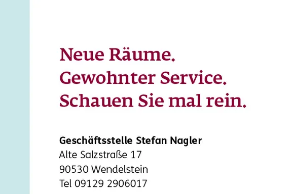 ERGO Versicherung Stefan Nagler Alte Salzstraße 17 90530 Wendelstein