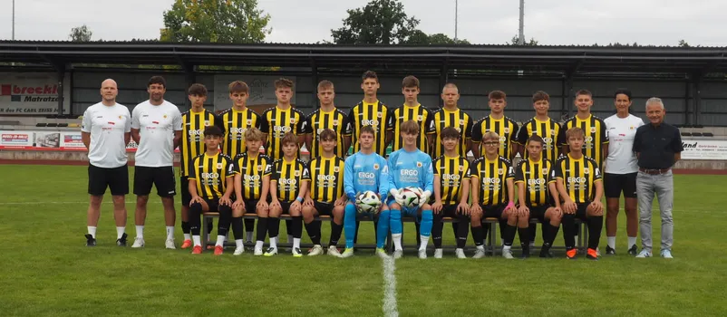 Sponsoring Trikotssatz für die U17 des FC Thüringen Weida