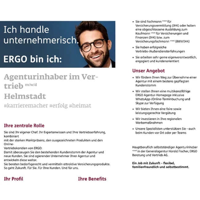 ERGO Generalagentur 
Harald Fischer
