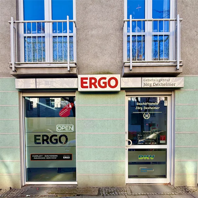ERGO Geschäftsstelle 
Jörg Dexheimer
Harley - Davidson Insurance Services

