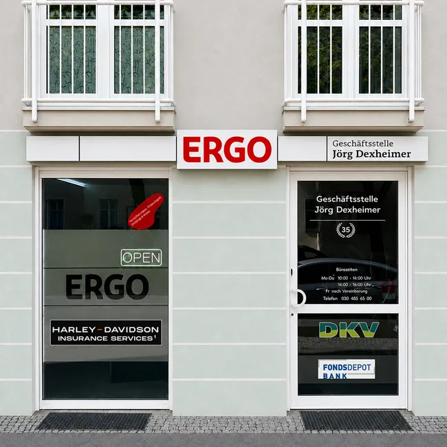 ERGO Geschäftsstelle 
Jörg Dexheimer
Harley - Davidson Insurance Services

