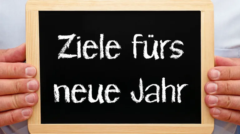 Jahresanfang mit guten Vorsätzen