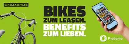 Probonio: Steuerfreie Benefits. Begeistertes Team.