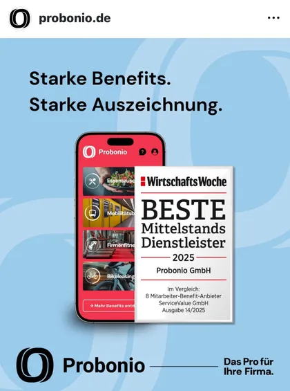 Ihre Multi-Benefits-App - alles auf einen Blick - Ihre Mitarbeiter haben es in der Hand!
