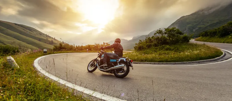 Unfallschutz für Biker