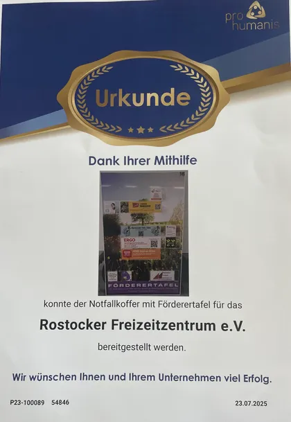 Ein Freizeitverein sollte eine gute medizinische Versorgung haben...