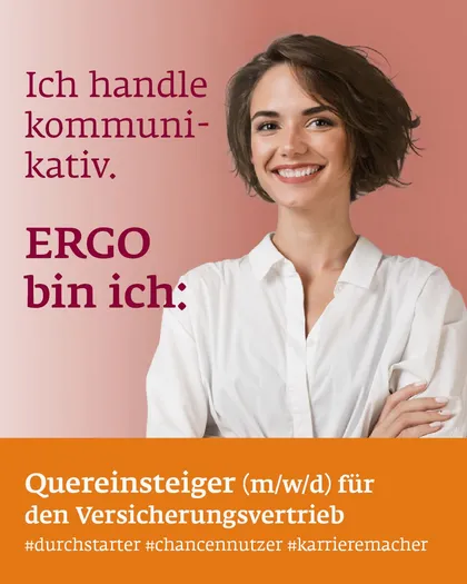 Karriere im Vertrieb bei  DKV und ERGO in Siegen