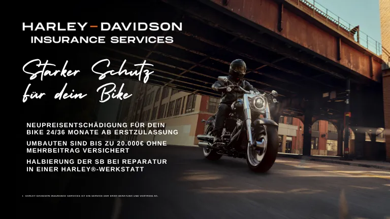 Harley-Davidson Versicherung in Dresden – Dein Bike. Dein Schutz.