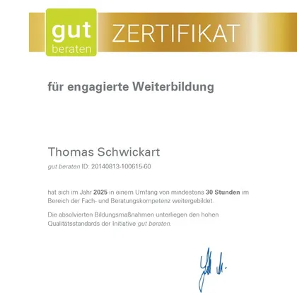 Engagierte Weiterbildung - gut beraten