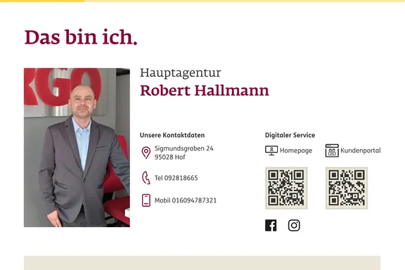 ERGO Hallmann Sigmundsgraben 24 95028 Hof