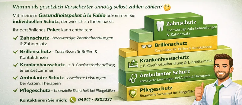 Gesundheitspaket à la Fabio Caputo – weil Ihre Gesundheit mehr verdient