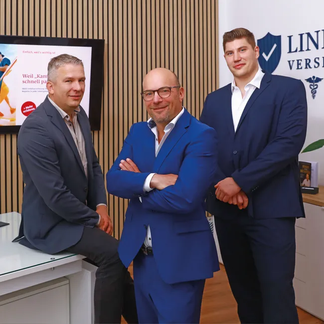 ERGO Geschäftsstelle 
Thomas Lindicke, 
Stefan Schröder & Hans Hering
