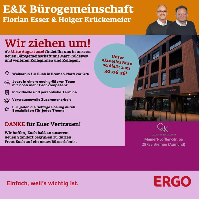 ERGO Hauptagentur 
Holger Krückemeier