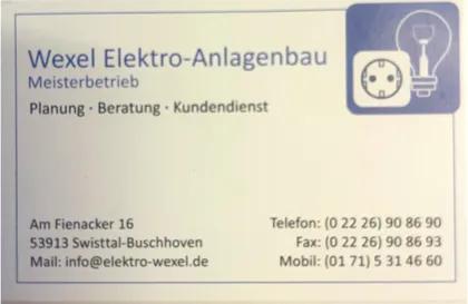 Elektro Anlagenbau Wexel