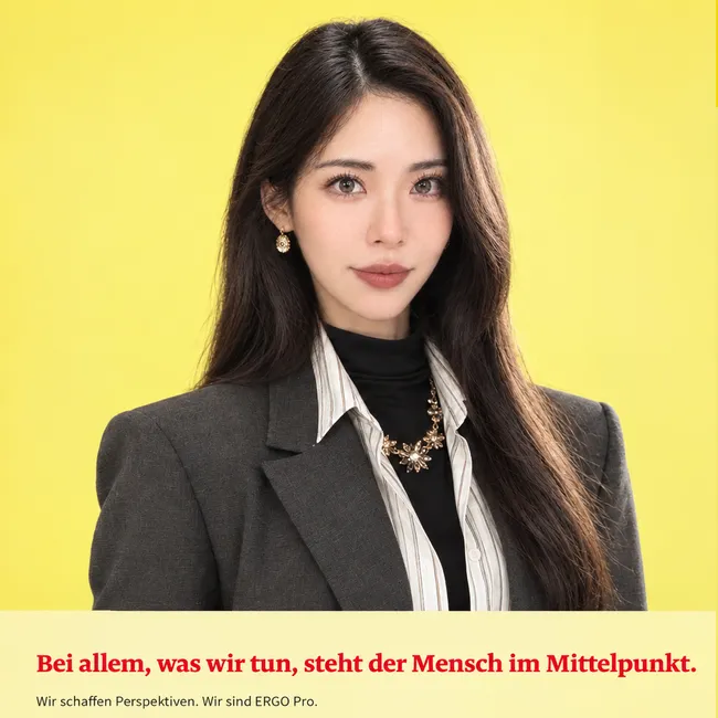 ERGO Hauptrepräsentantin Zhongnan Huang