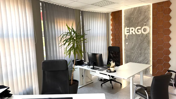 Innenansicht des neuen Büros