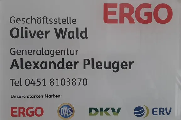 ERGO Versicherung Alexander Pleuger Segeberger Str. 9 23617 Stockelsdorf
