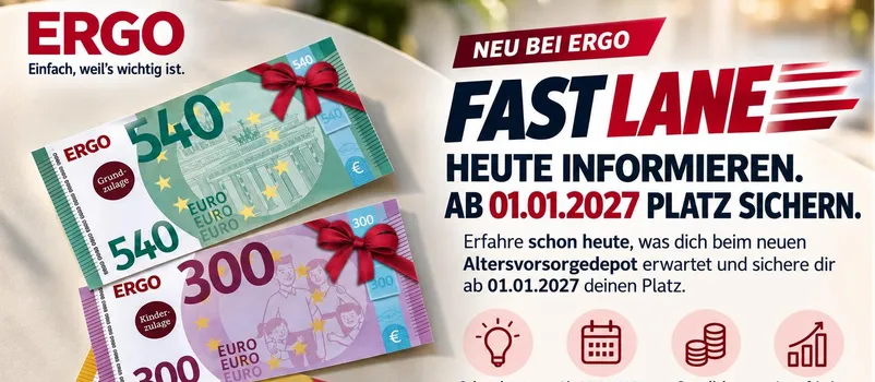 Nichts Verpassen, die Infos direkt vom Versicherer