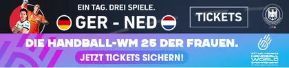 Wir laden Sie ein zur Handball Weltmeisterschaft der Frauen 2025!!!
