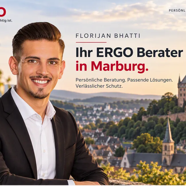 ERGO Versicherung 
Florijan Bhatti 
in Marburg