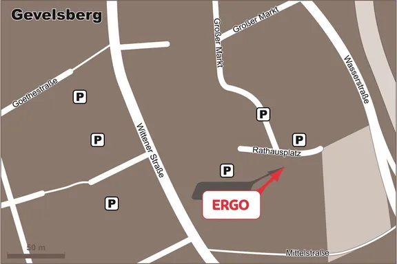 ERGO Versicherung  Gevelsberg - A. Axmann und Kollegen Großer Markt 3 58285 Gevelsberg