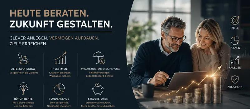 Ihre Zukunft.
Ihre Strategie.
Ihre Vorsorge.