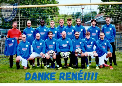 Neue Teamjacken für Blau-Weiß Sedlitz