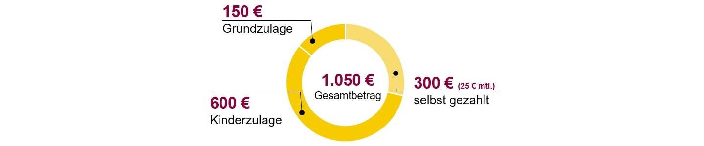 Grafik: Zulagenförderung