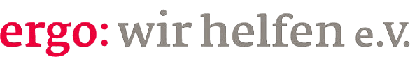 Logo ergo: wir helfen e.V.