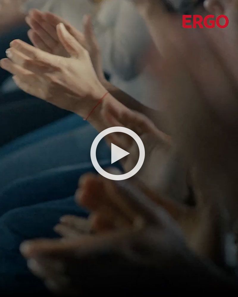 Clapping hands of an audience