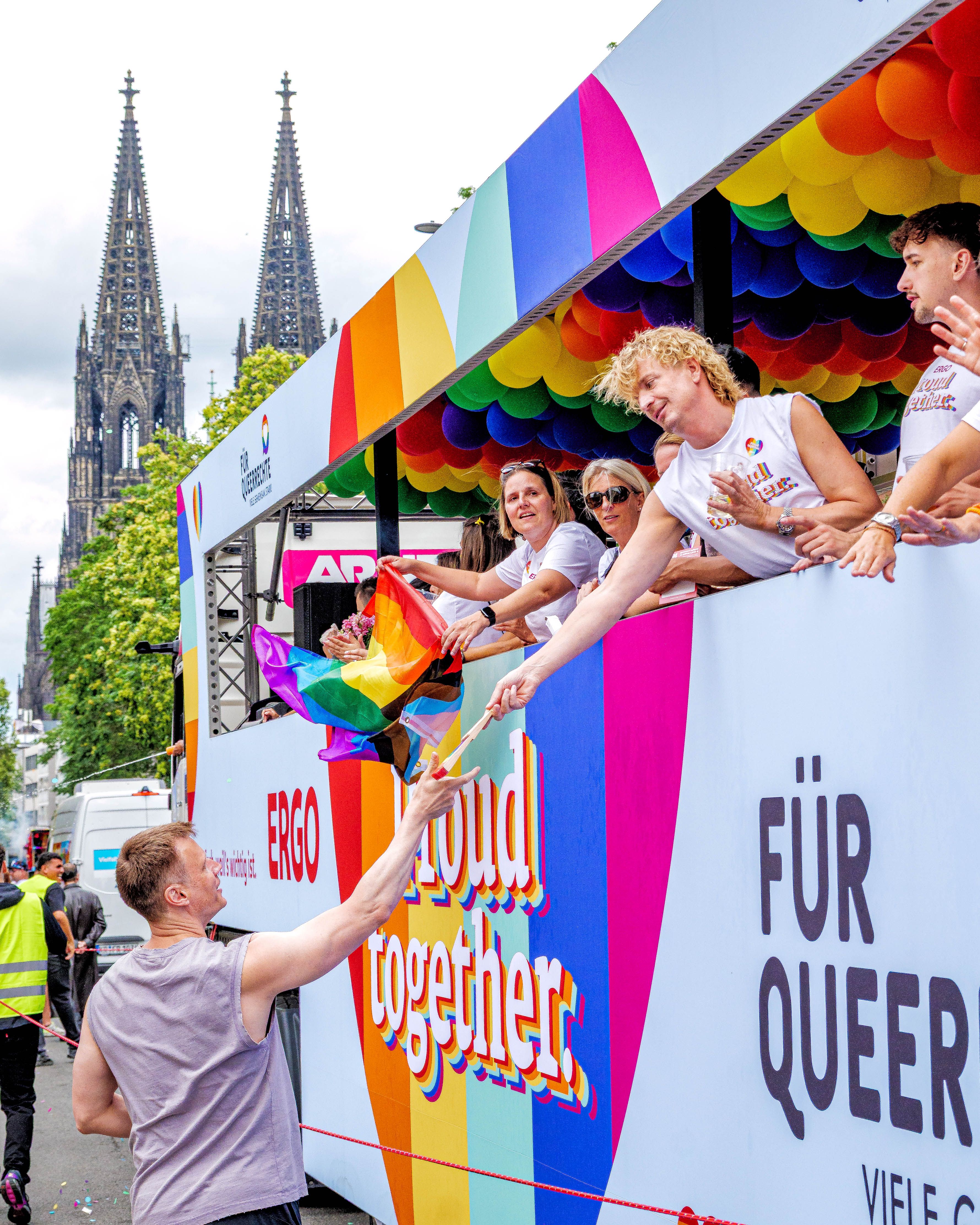 ERGO beim CSD in Köln
