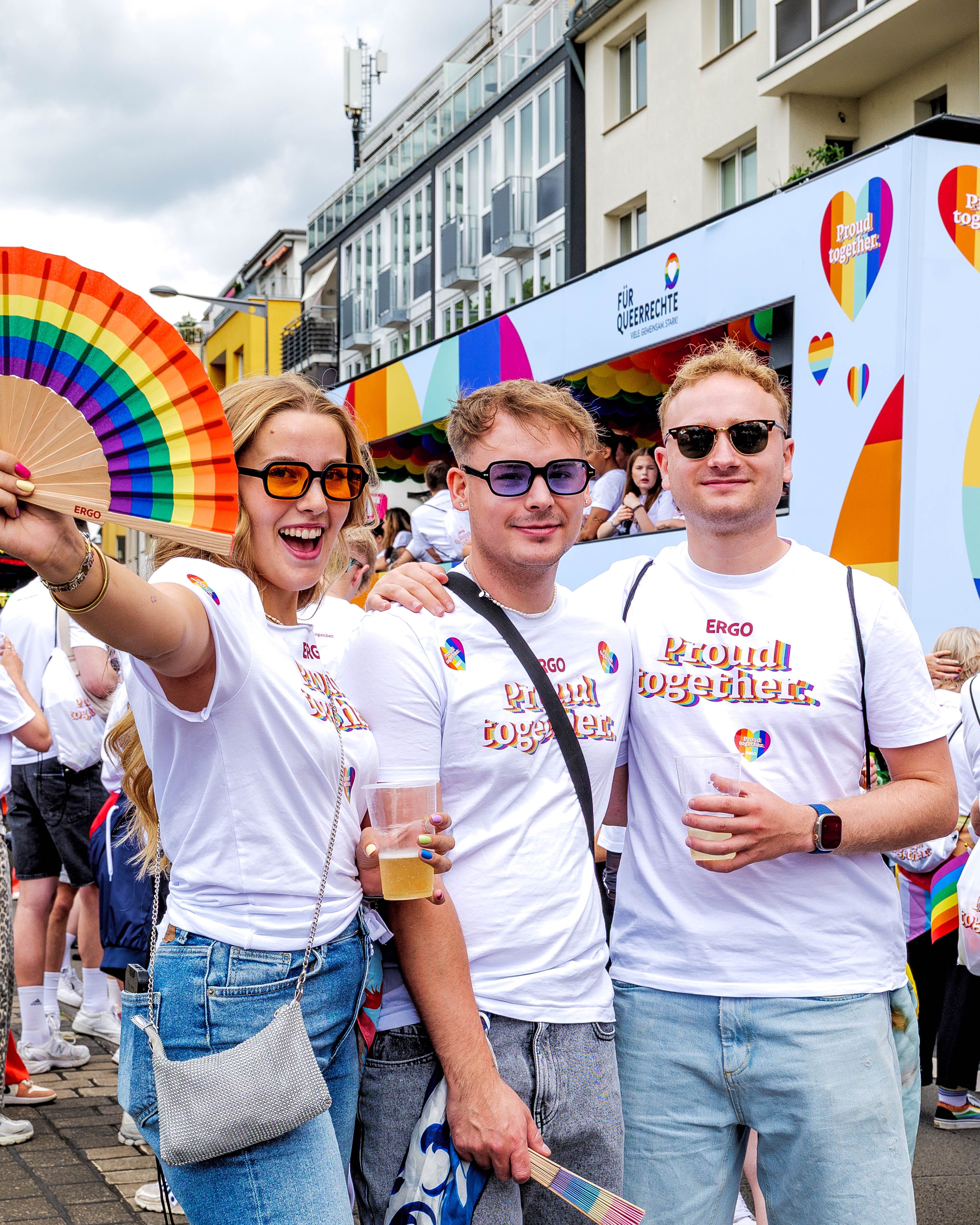 ERGO beim CSD in Köln