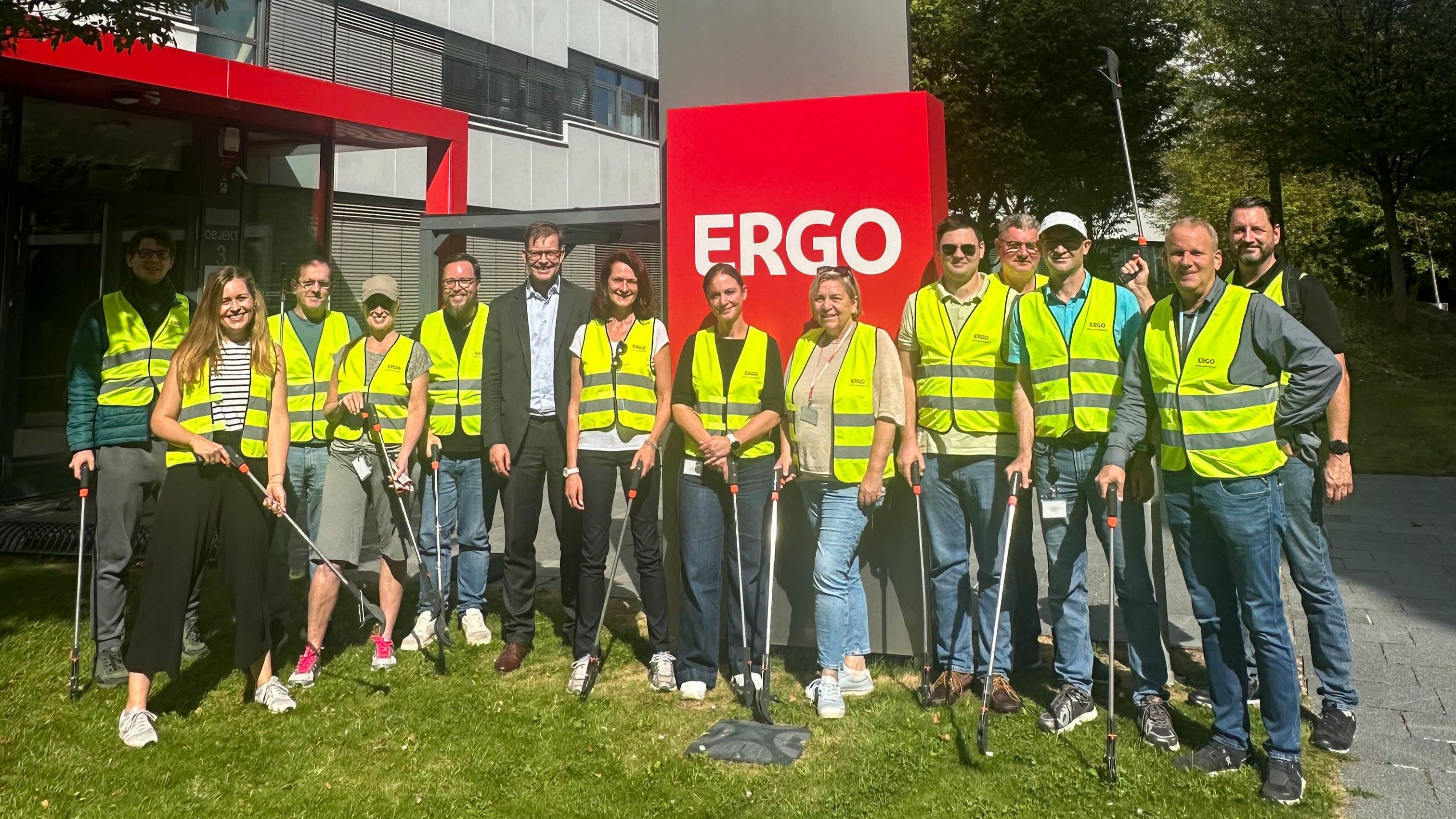 Team ERGO Österreich beim World Cleanup Day