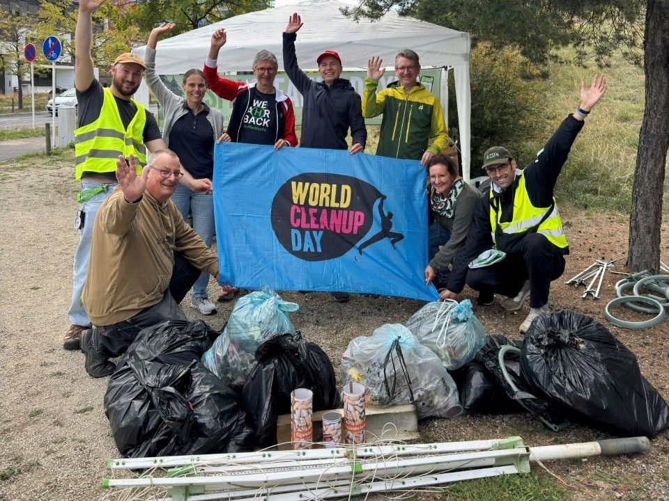 Team ERGO Life beim World Cleanup Day