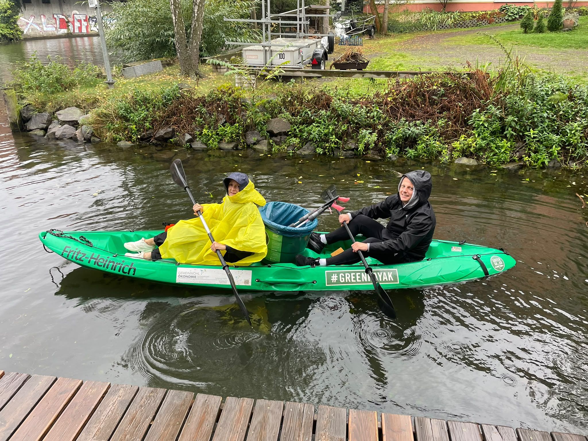 Team ERGO Deutschland RD Leipzig beim World Cleanup Day
