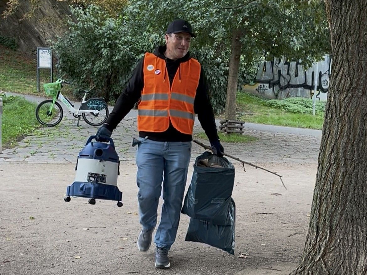 Team ERV Czech Republic beim World Cleanup Day