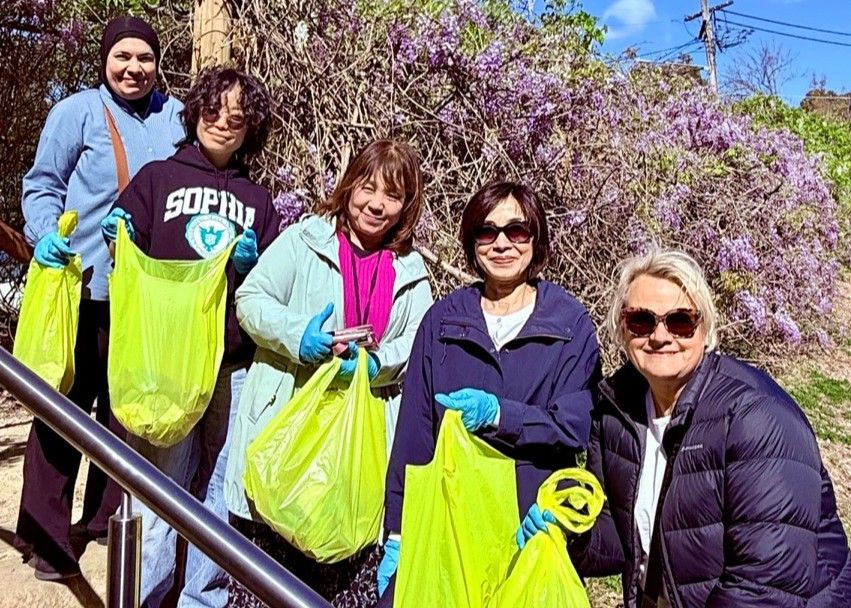 Team EEuro Center Sydney beim World Cleanup Day