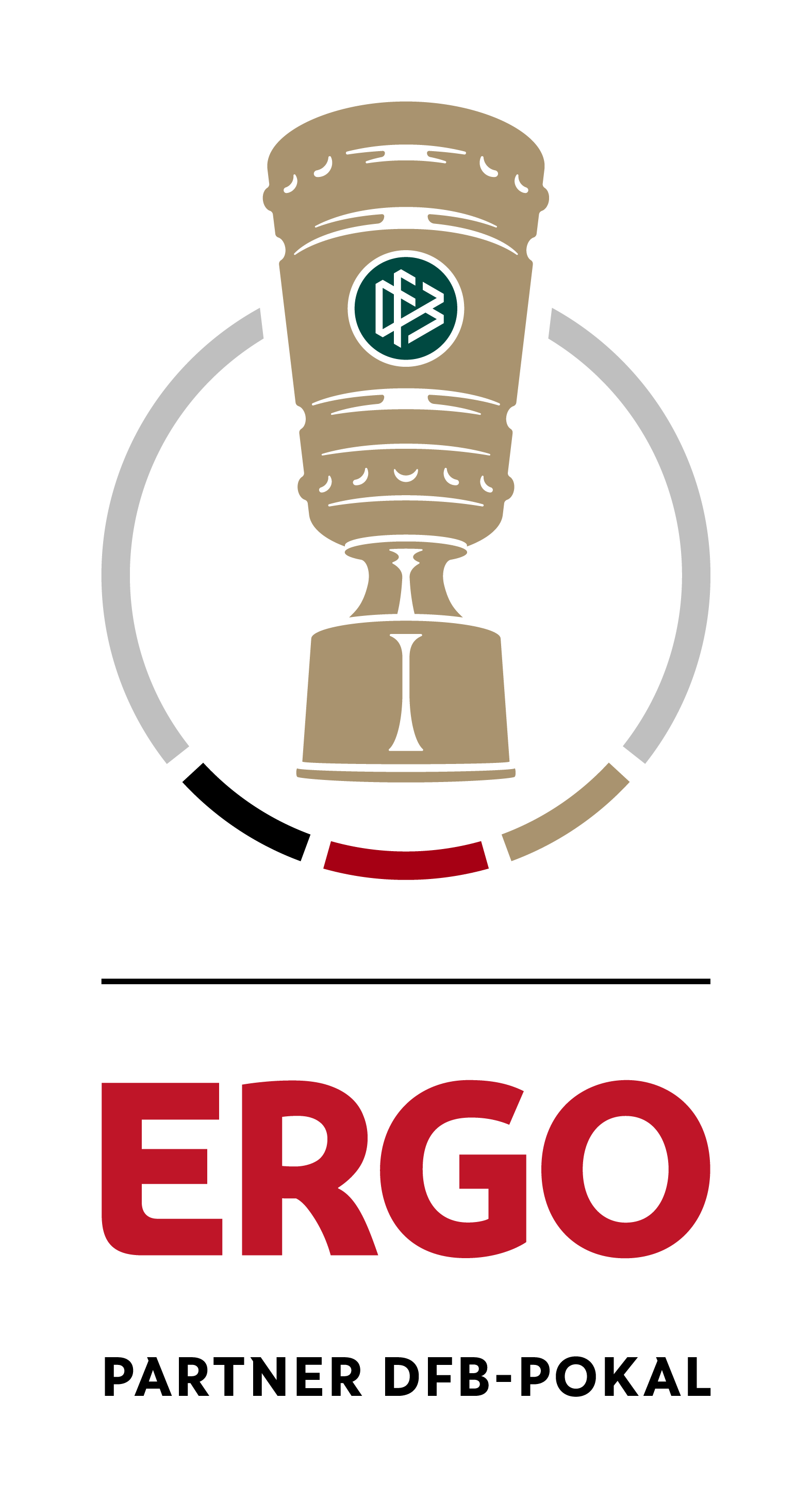 Logo ERGO and DFB-Pokal