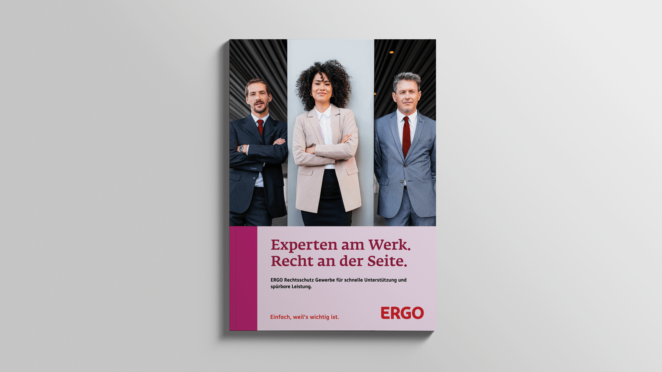 Product brochure for ERGO Commercial Legal Protection for businesses