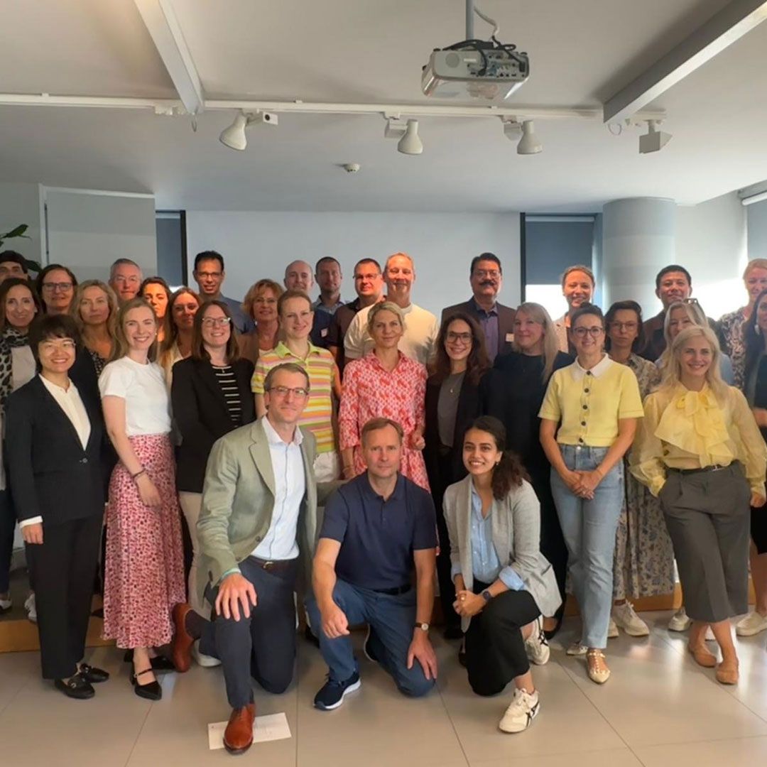 A group photo with many people