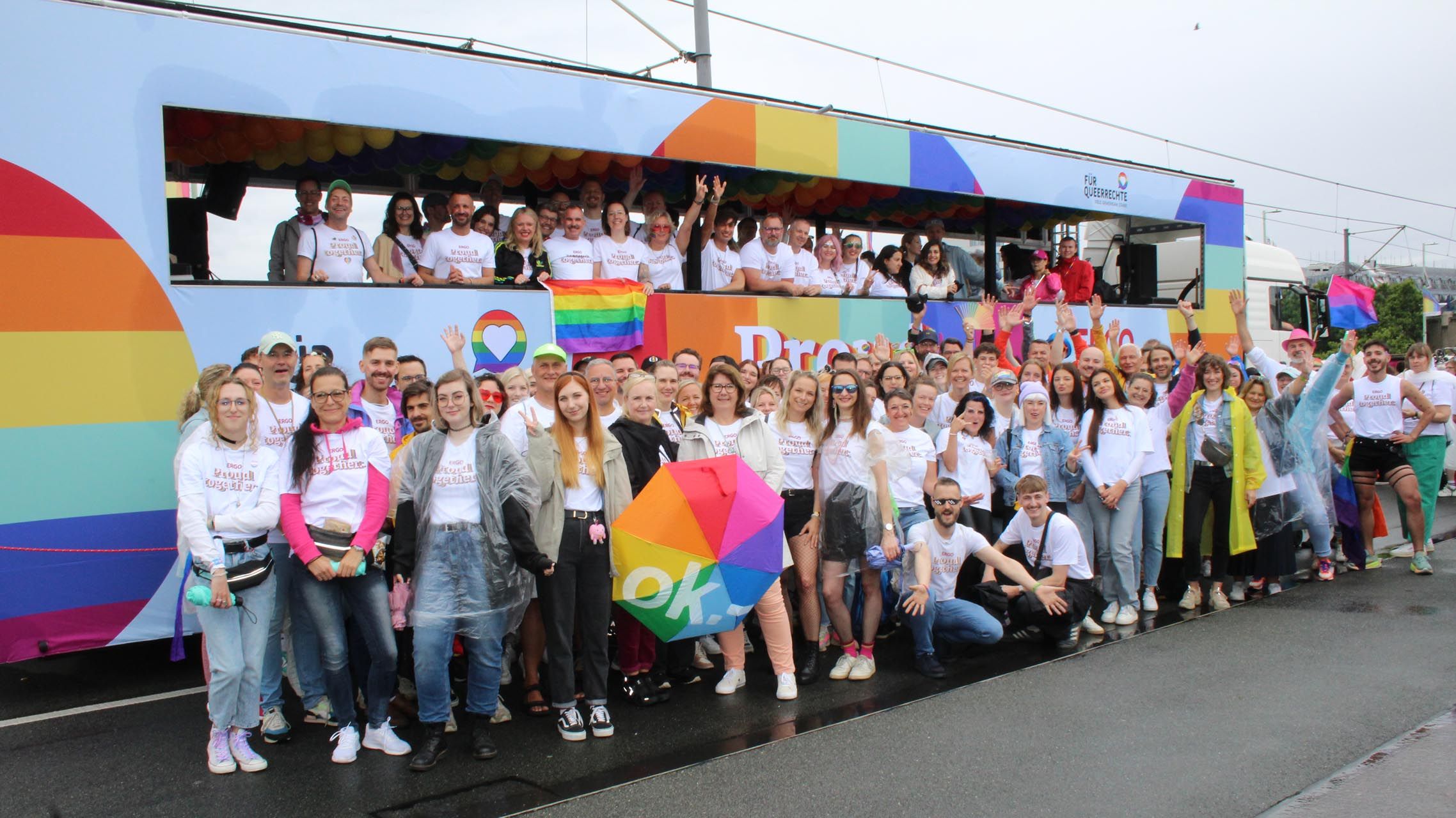 ERGO at Pride Parade in Cologne